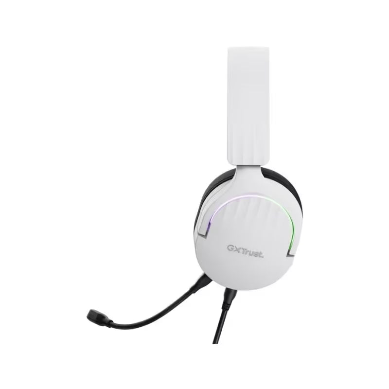 Micro Casque Gaming Filaire Trust Fayzo GXT 490W USB 7.1 - Blanc