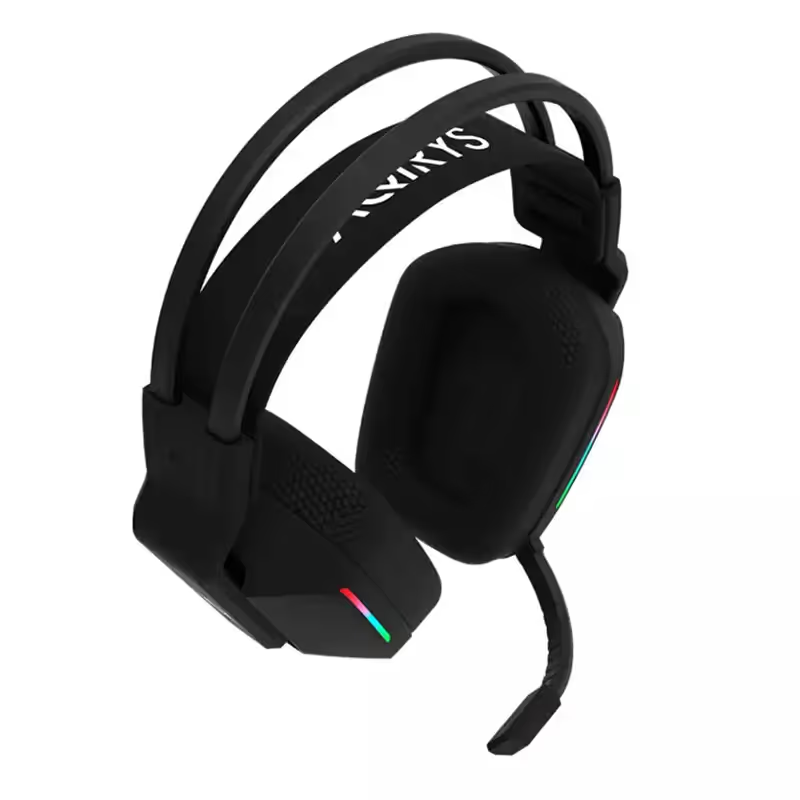 Micro Casque Gaming Sans Fil AQIRYS Alya Stéréo RGB - Noir