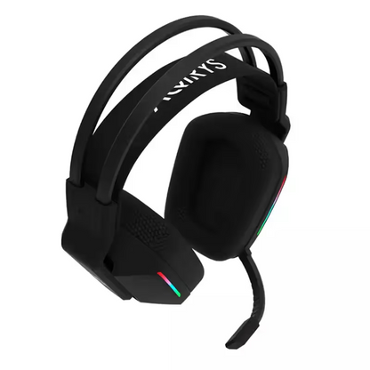 Micro Casque Gaming Sans Fil AQIRYS Alya Stéréo RGB - Noir