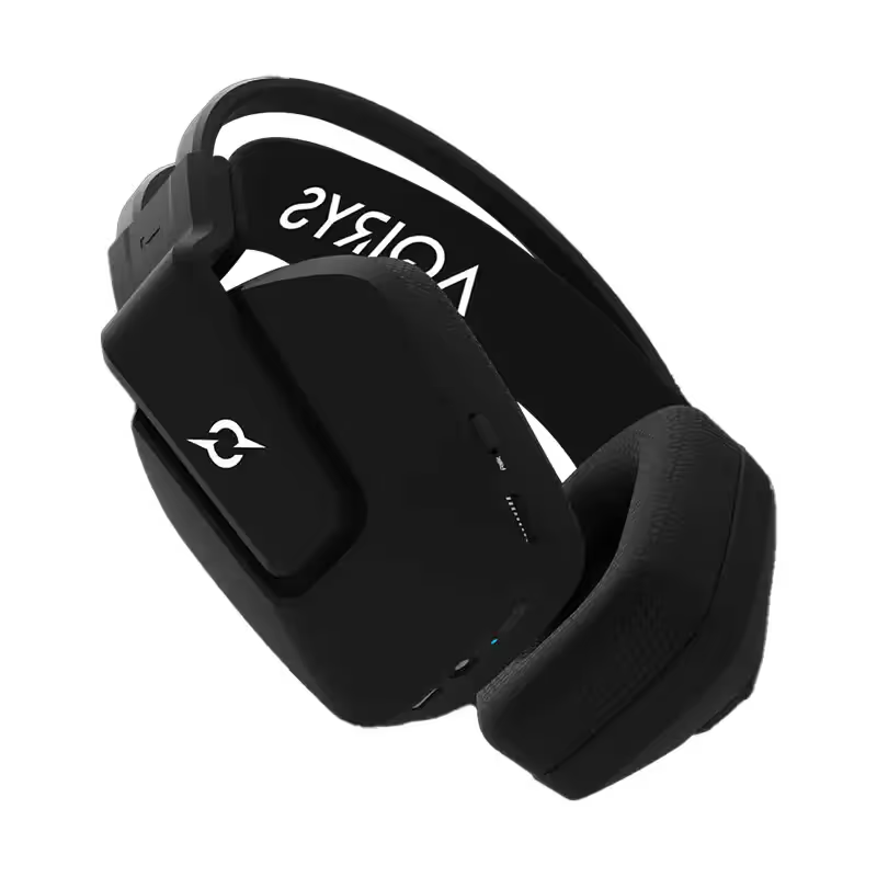 Micro Casque Gaming Sans Fil AQIRYS Alya Stéréo RGB - Noir