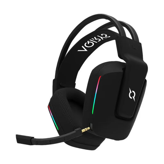 Micro Casque Gaming Sans Fil AQIRYS Alya Stéréo RGB - Noir