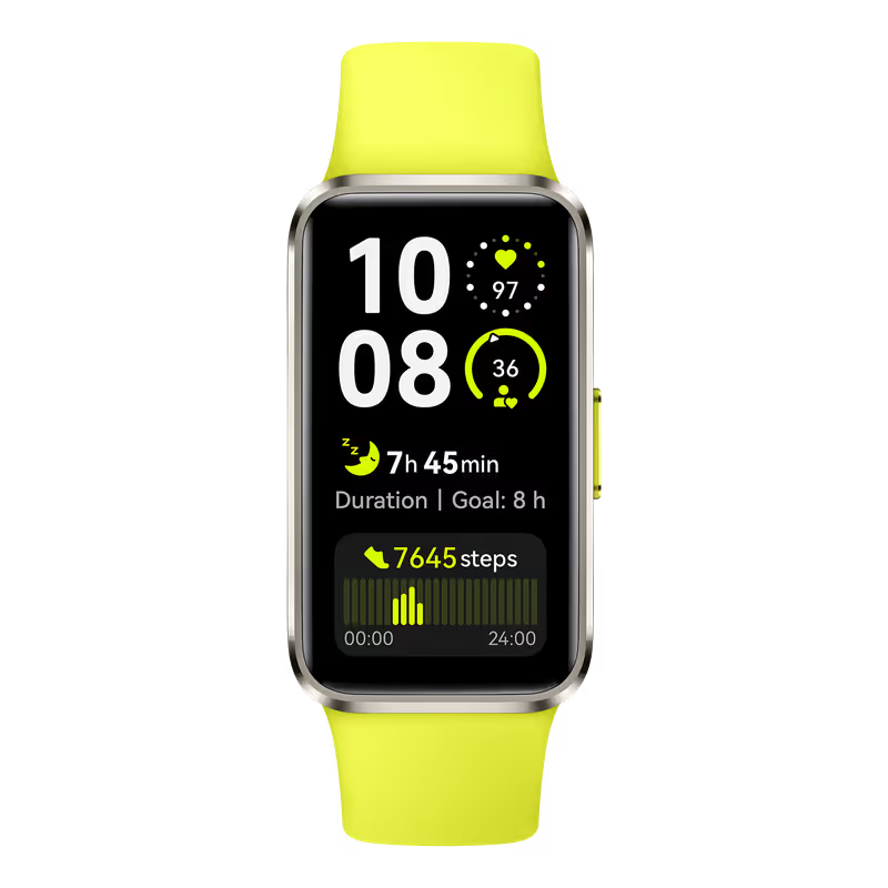 Bracelet connecté HUAWEI Band 10 - Vert Fluo
