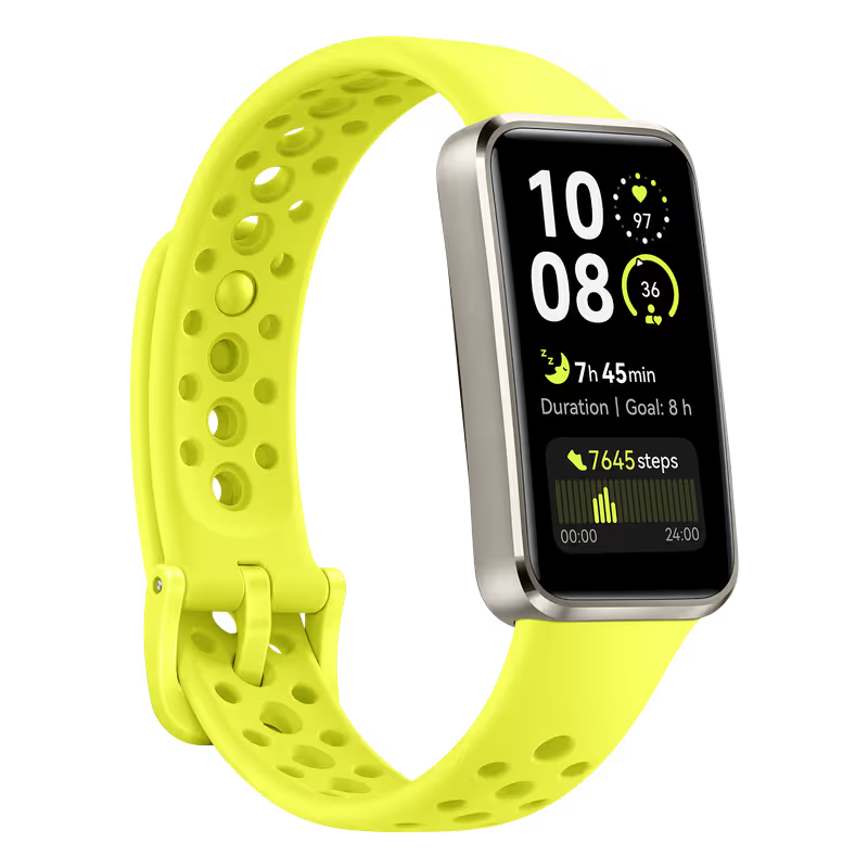 Bracelet connecté HUAWEI Band 10 - Vert Fluo