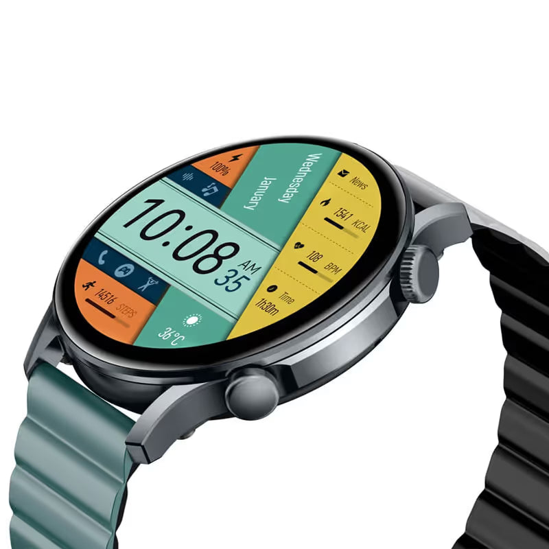 MONTRE CONNECTÉE KIESLECT CALLING WATCH KR PRO LTD - SILVER