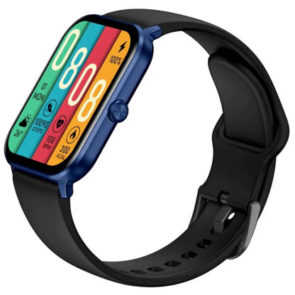 MONTRE CONNECTÉE KIESLECT SMART CALLING WATCH KS MINI - NOIR ET BLEU