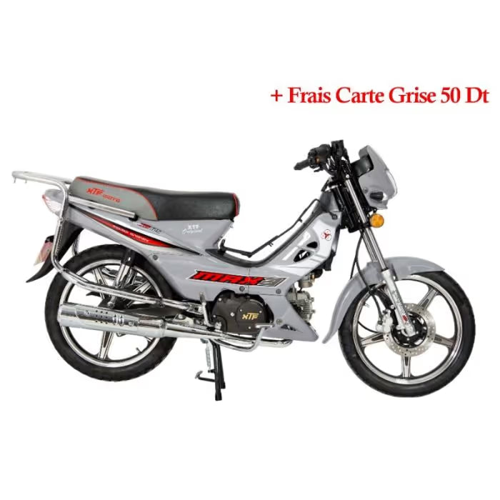 Moto à Essence Forza XTF 125CC Monocylindre - Gris  Brillant
