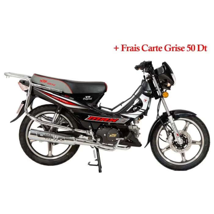 Moto à Essence Forza XTF 125CC Monocylindre - Noir  Brillant