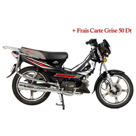 Moto à Essence Forza XTF 125CC Monocylindre - Noir  Brillant