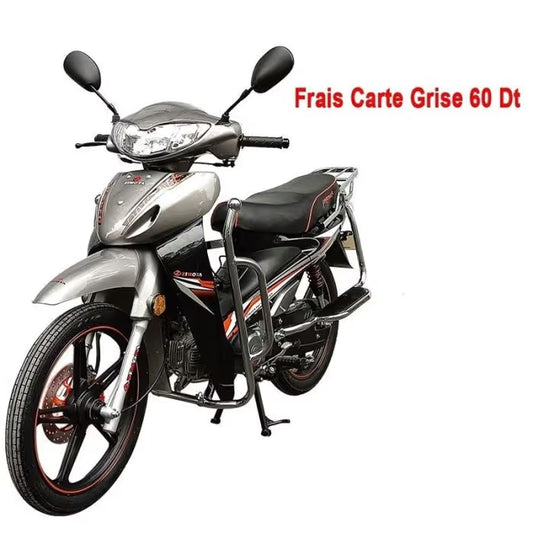 Moto ZIMOTA Partner 109cc - Gris & Orange