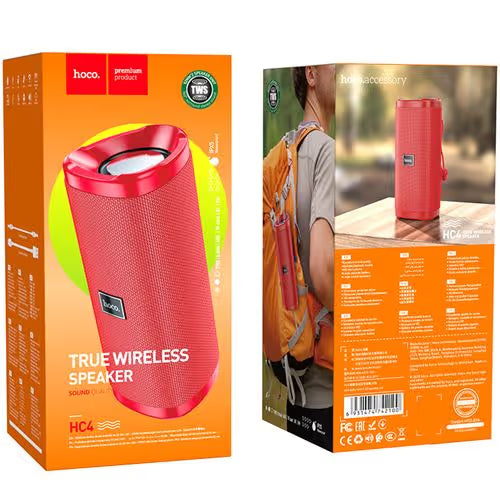 Haute Parleur Hoco HC4-Rouge