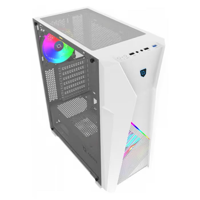 Boitier Gamer AQIRYS Canopus ARGB - Blanc