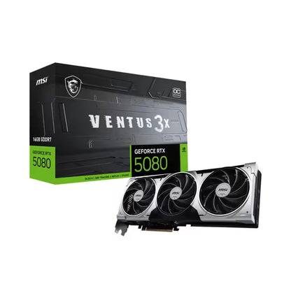 Carte Graphique Gamer MSI  RTX 5080 16Go Ventus 3X OC