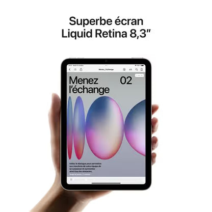 Apple - iPad Mini 8,3" 128Go 7éme Génération 2024 - Gris Sidéral
