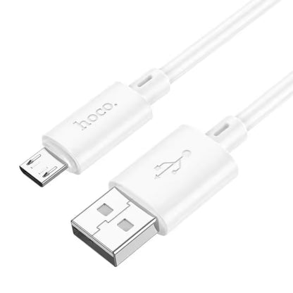 Câble de charge HOCO X88 USB-A VERS MICRO-USB - Blanc