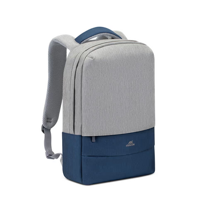 Sac à dos RIVACASE Pour Ordinateur Portable 7567- 17.3''- Gris & Bleu Foncé