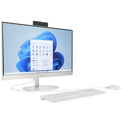 PC de Bureau All In One HP AI 24-cr2023nk Ultra 5 225U 8Go 512Go SSD - Blanc