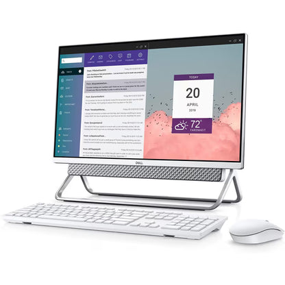 PC De Bureau ALL IN ONE DELL INSPIRON 24 5410-i7 12É GÉN 16GO 256GO + 1To SSD – Blanc
