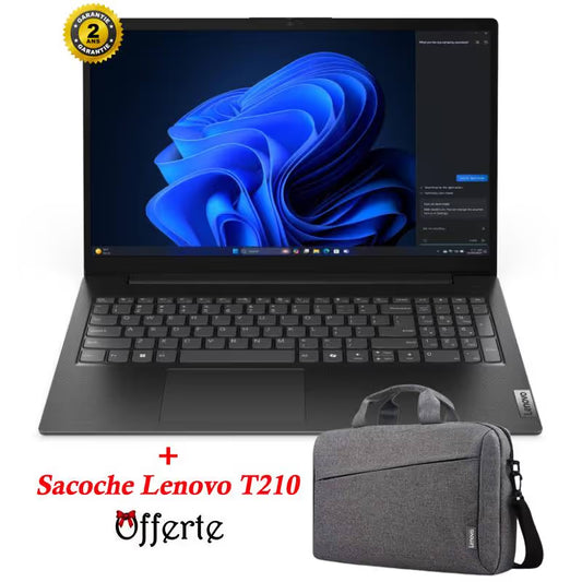 PC Portable LENOVO V15 G5 IRL i5 13è Gén 16G 512Go SSD - Noir