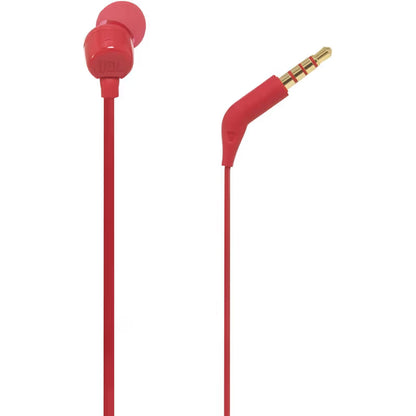 Écouteur Filaire JBL T110 - Rouge