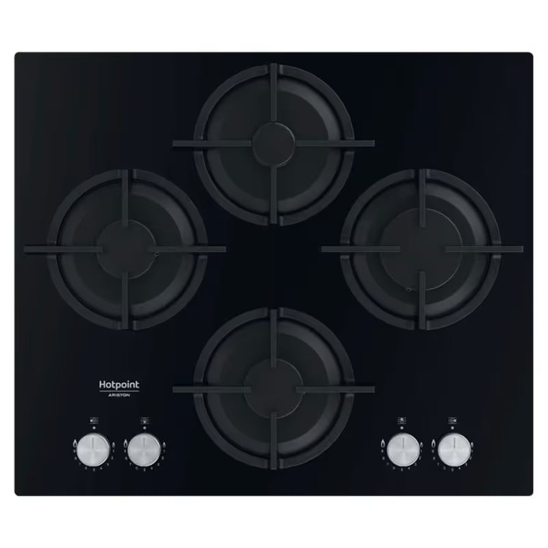 Plaque de Cuisson Encastrable ARISTON AGS-61S-BK 4 Feux 60cm - Noir