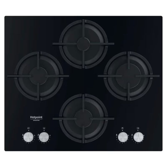 Plaque de Cuisson Encastrable ARISTON AGS-61S-BK 4 Feux 60cm - Noir