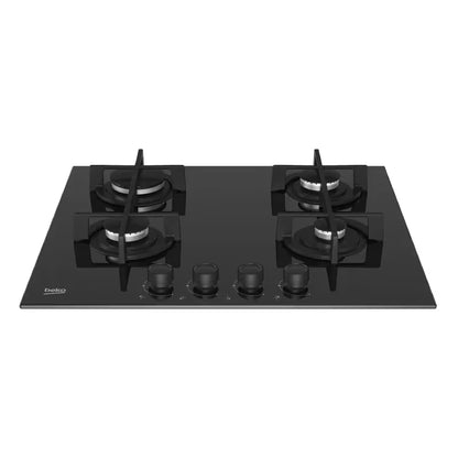 Plaque De Cuisson Encastrable Beko HILG64225SB 4 Feux 60Cm - Noir