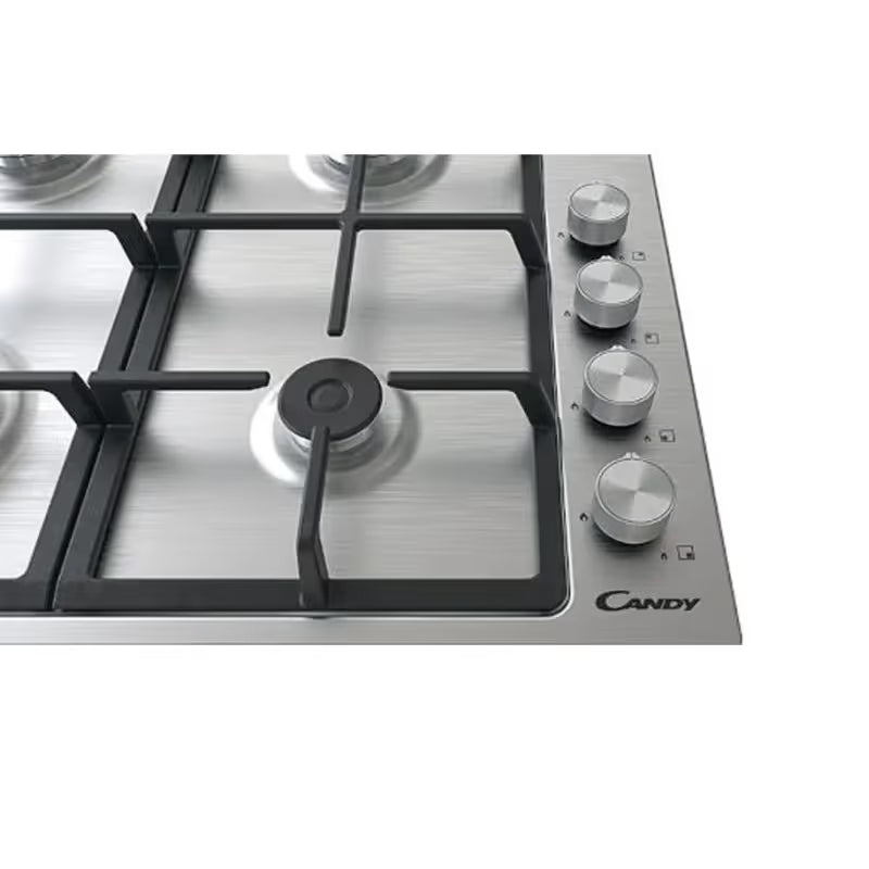 Plaque de cuisson Candy CHG6LX 4 Feu 60Cm - Inox