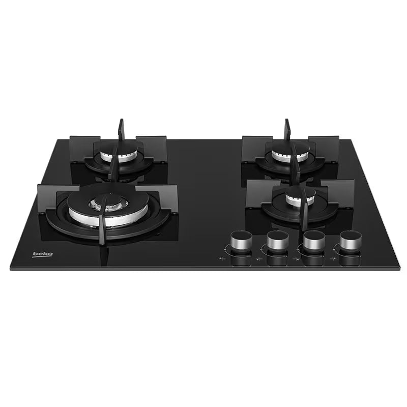 Plaque De Cuisson Encastrable BEKO HCLW64222S 4Feux 60cm - Noir