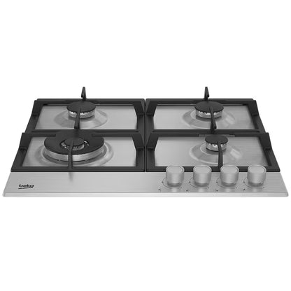 Plaque De Cuisson Encastrable BEKO HIAW64225SX 4Feux 60cm - Inox