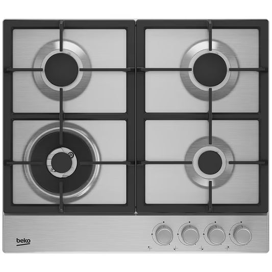 Plaque De Cuisson Encastrable BEKO HIAW64225SX 4Feux 60cm - Inox