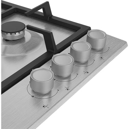 Plaque De Cuisson Encastrable BEKO HIAW64225SX 4Feux 60cm - Inox