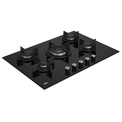 Plaque de Cuisson Encastrable Beko HILW75222S 5 Feux 75 cm - Noir