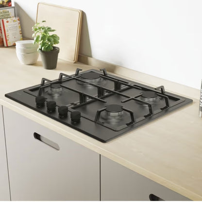 Plaque de cuisson Encastrable Candy CHG6BRBB 4 Feux - Noir