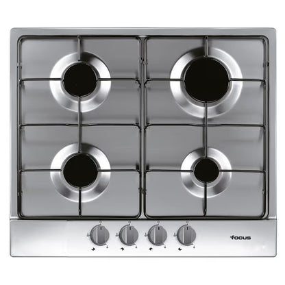 Plaque de Cuisson Encastrable FOCUS F401X 4 Feux 60cm - Inox