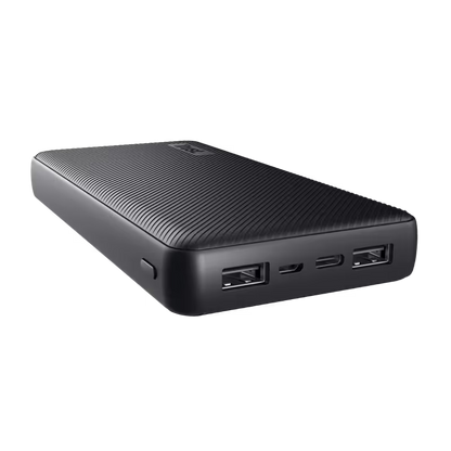 Power Bank Trust Primo Eco 3Ports USB 20000 mAh - Noir