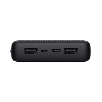 Power Bank Trust Primo Eco 3Ports USB 20000 mAh - Noir