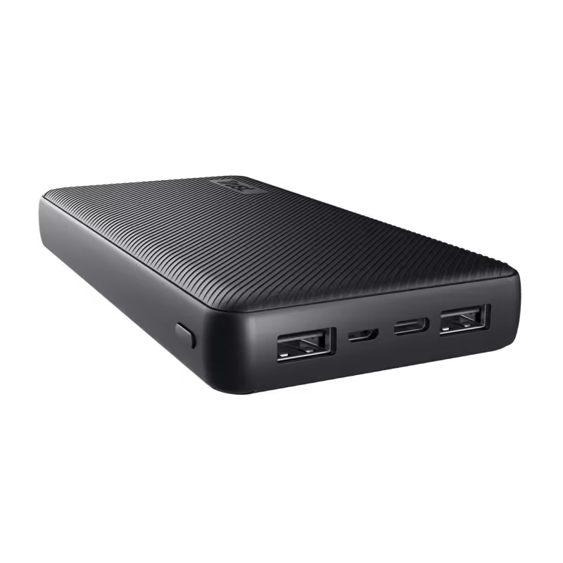 Power Bank Trust Primo Eco 3Ports USB 20000 mAh - Noir