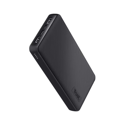 Power Bank Trust Primo Eco 3Ports USB 20000 mAh - Noir