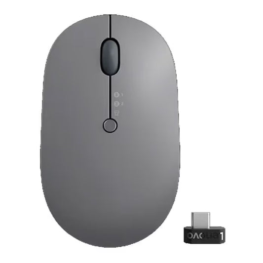 Souris Multi-Appareil Sans Fil Lenovo Go - Gris Orage
