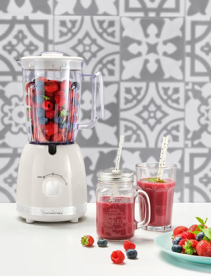 Blender Moulinex Gamme Soleil Ivoire 500W - Blanc