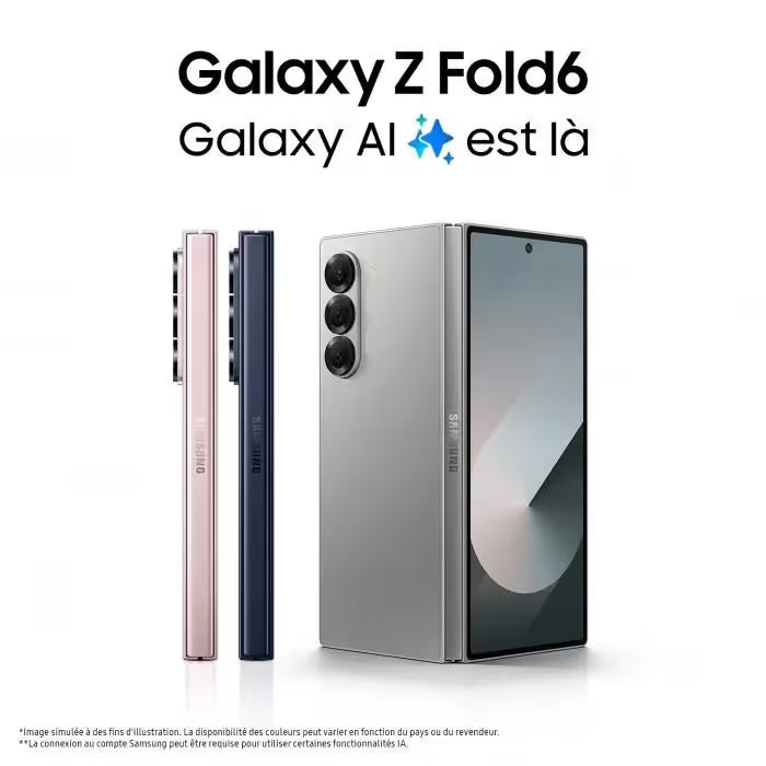 Samsung Galaxy Z Fold 6 256 Go - Gris
