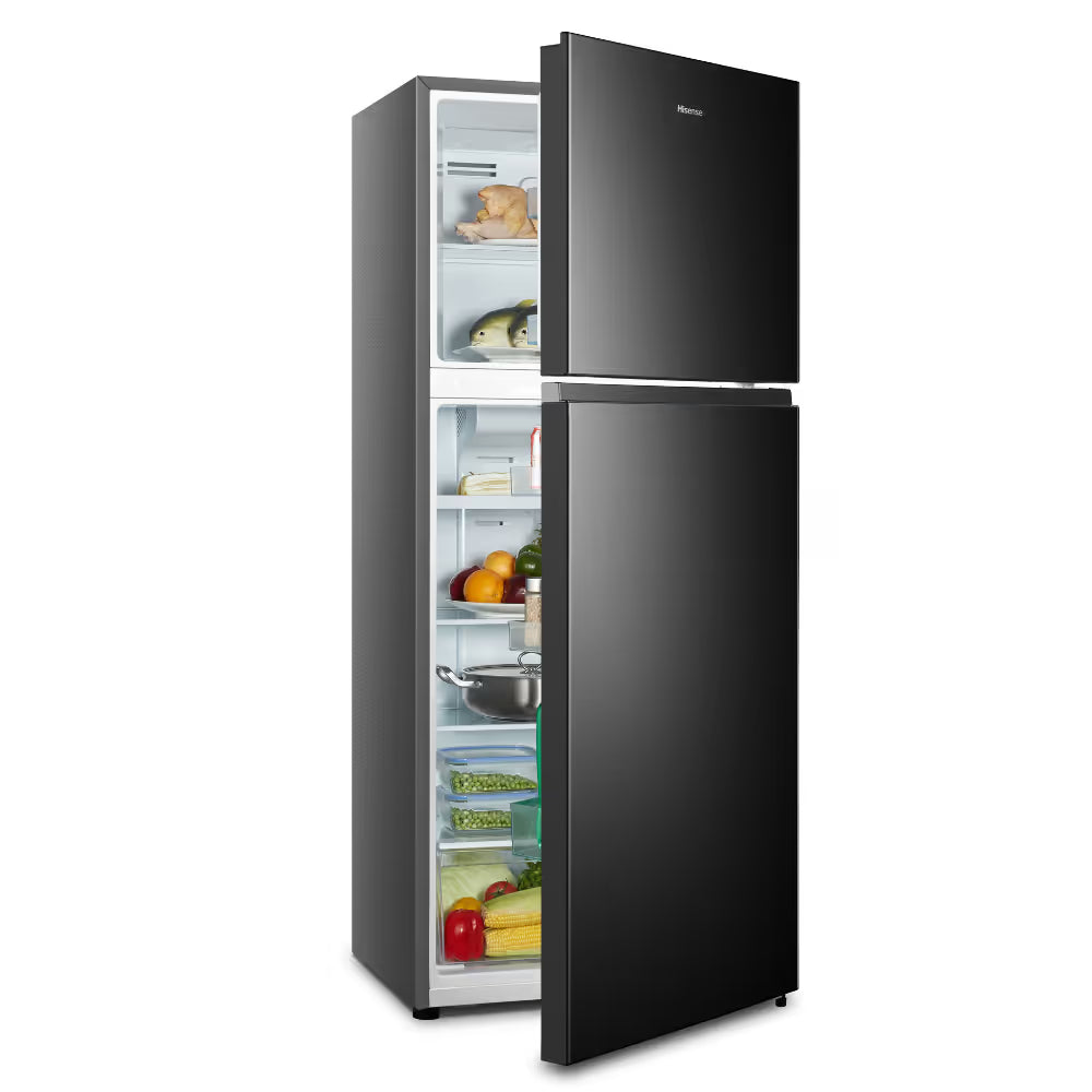 Réfrigérateur HISENSE Double Porte 375 L Inverter No Frost - Noir Premuim