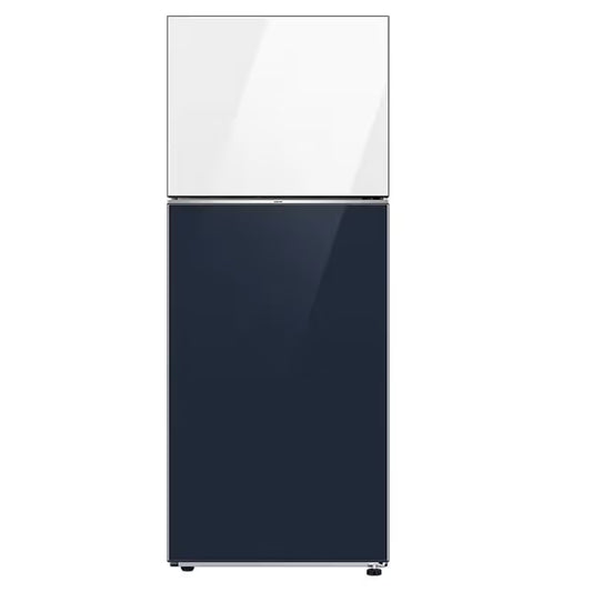 Réfrigérateur SAMSUNG RT42CB66448AEL 415Litres NoFrost - Bleu Marine&Blanc