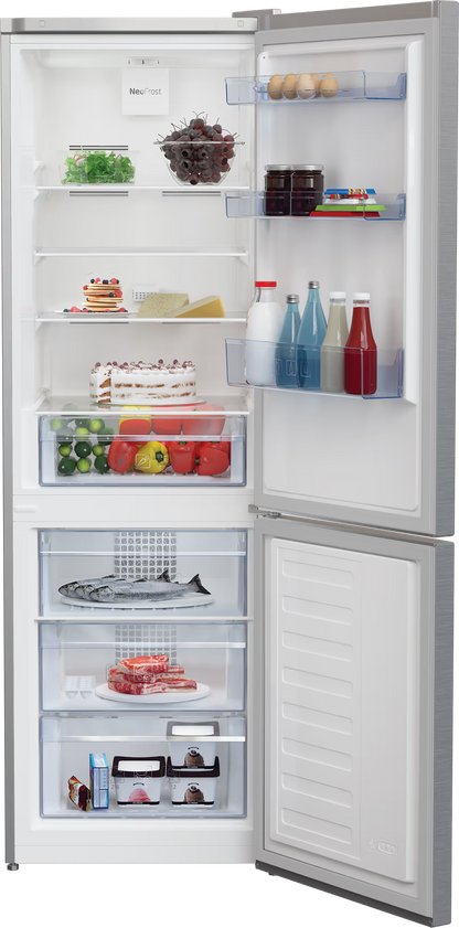 Réfrigérateur Combiné BEKO RCNA420SX 420 Litres NoFrost  - Silver