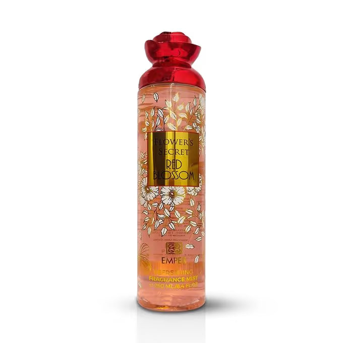 Flower's Secret Red Blossom Brume Corporelle Parfumée pour Femme - 250ML