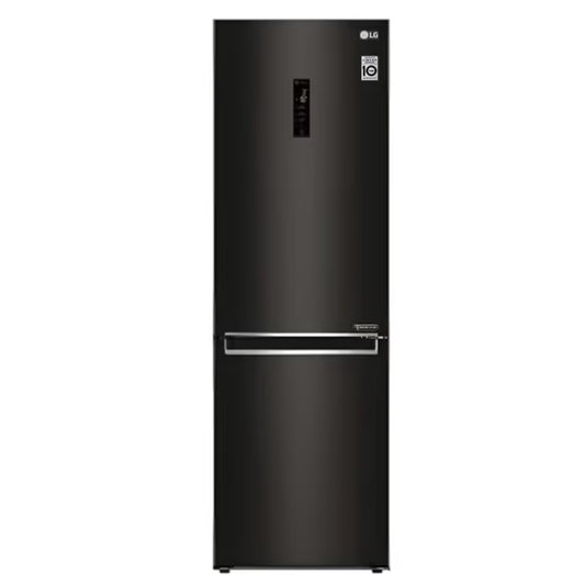 Réfrigérateur Combiné LG GR-B459NQFM 374L NoFrost - Noir Mat