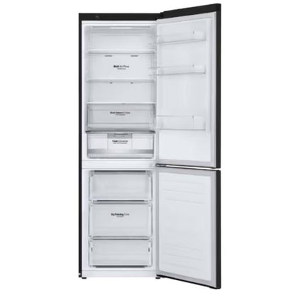 Réfrigérateur Combiné LG GR-B459NQFM 374L NoFrost - Noir Mat