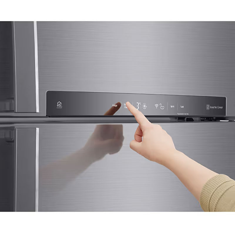 Réfrigérateur Inverter LG GN-H702HLHL 547 Litres NoFrost - Silver