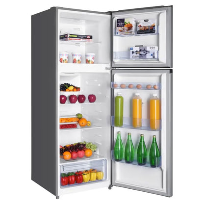 Réfrigérateur TCL P333TMS Double Portes NO FROST 333 LITRES  - Silver