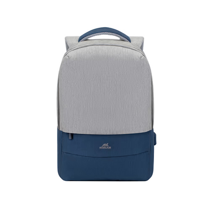 Sac à dos RIVACASE Pour Ordinateur Portable 7567- 17.3''- Gris & Bleu Foncé